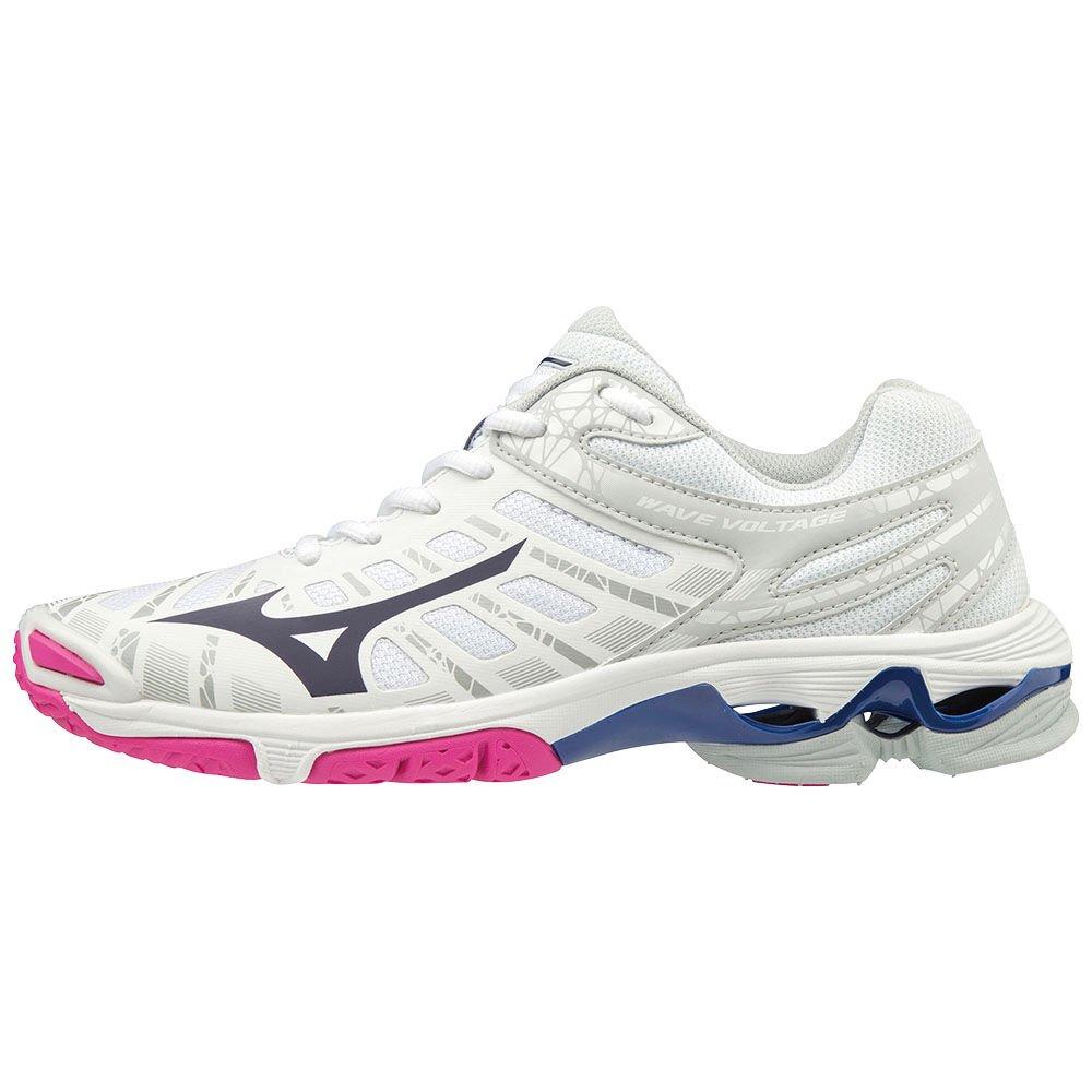 Mizuno Men's Volleyball Shoes White WAVE VOLTAGE Shoes - V1GC196016